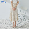 NUTS小清新碎花半身裙女夏季高腰显瘦a字中长裙气质326063398B 商品缩略图1
