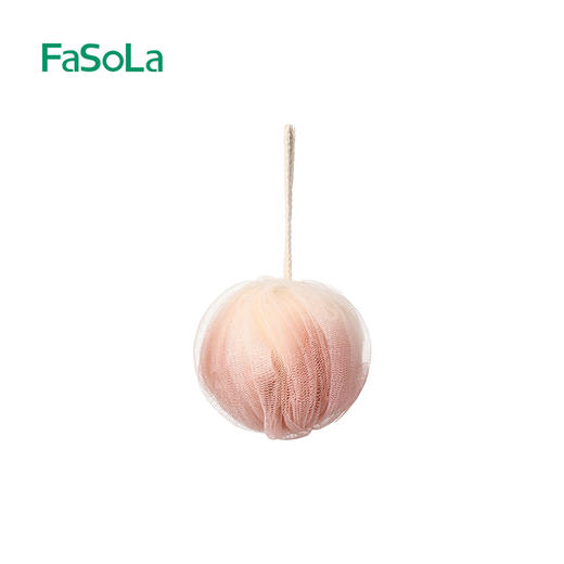 FaSoLa渐变沐浴球高档不散超柔软女搓澡洗澡神器大号起泡网浴花 商品图5