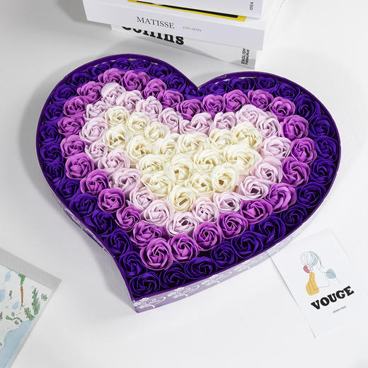 【礼盒装！不凋谢的玫瑰花】情人节520生日礼物送女朋友创意礼盒母亲节小礼品实用玫瑰香皂花，送给那个特别的她/他，一份创意礼盒表达你的爱意和心意。-ry 商品图11