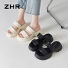 ZHR则则沙滩拖鞋2024新款外穿时尚厚底拖鞋百搭一字拖简约女拖鞋 商品缩略图9