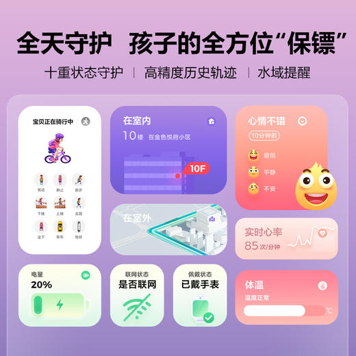 小天才Z9 儿童电话手表 商品图2