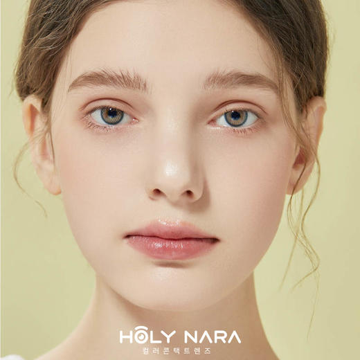 【月抛】Holy Nara 鲸落紫/蓝 直径：14.2mm  含水量42%（月抛1片/盒 不同度数请拍两盒） 商品图1