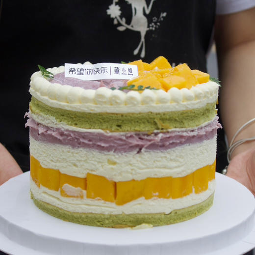 芒果芋泥蛋糕【比抹面蛋糕显的小一些，介意谨拍】 商品图2