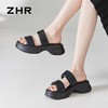 ZHR则则沙滩拖鞋2024新款外穿时尚厚底拖鞋百搭一字拖简约女拖鞋 商品缩略图4