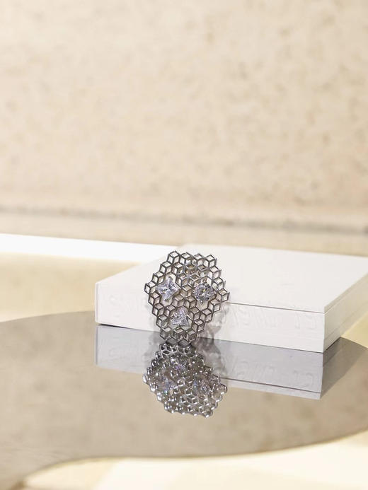 高少康银骷髅胸针 商品图0