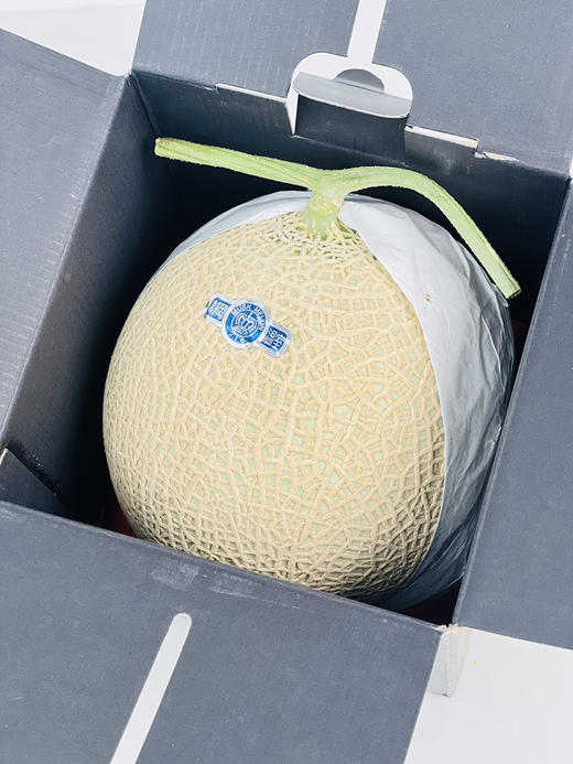 静冈温室网纹蜜瓜🍈 ——完全熟软后，一口蜜瓜汁溢满口腔，浓浓的蜜瓜香气沁人心脾！，全是汁水甜入心[害羞]一瓜一藤的专注 商品图13