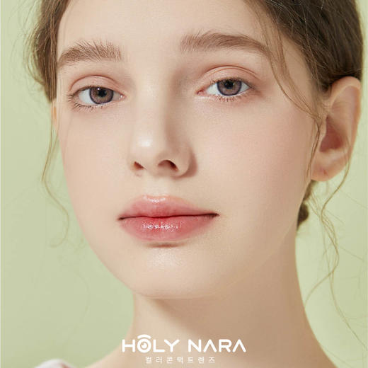 【月抛】Holy Nara 鲸落紫/蓝 直径：14.2mm  含水量42%（月抛1片/盒 不同度数请拍两盒） 商品图0