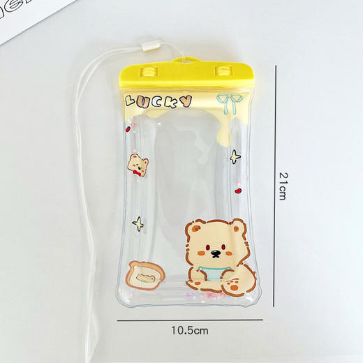 【防水神器！游泳潜水必备】软萌卡通，防水必备；屏幕触控，潜水无阻；多样尺寸，选你所需；透明材质，手机配戴，手握自如 商品图6