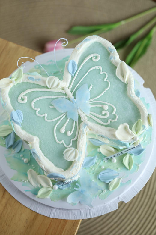 冰蓝蝴蝶 商品图0