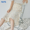 NUTS小清新碎花半身裙女夏季高腰显瘦a字中长裙气质326063398B 商品缩略图4