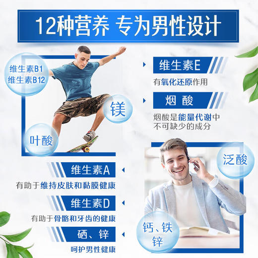 Swisse斯维诗力她维多种维生素矿物质片1.33g*90片装 呵护成人女性/男性健康提升自护力 170030/170031 商品图2