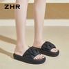 ZHR则则厚底拖鞋2024新款一字带沙滩凉拖软底时尚百搭外穿女拖鞋 商品缩略图4