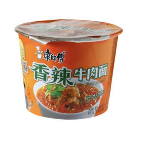 康师傅香辣牛肉面105g