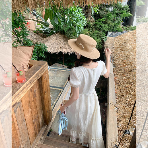 <曾小咸推荐> 破价清仓秒杀，比成本价还便宜，闭眼拍！【温柔碎片】白色连衣裙 日常218.88 立减128.89 秒杀89.99！！ 商品图3