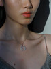 猫脸项链银镶锆石 商品缩略图2