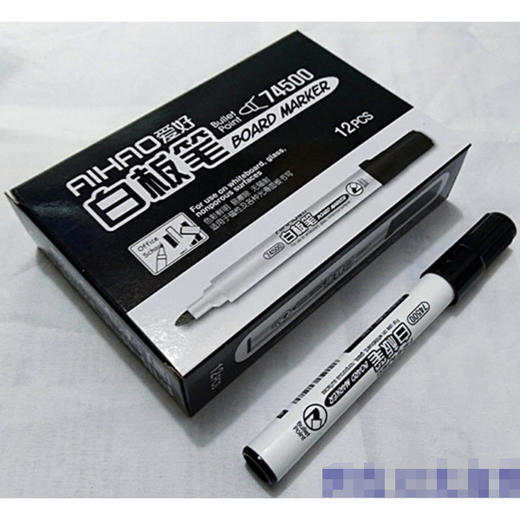 【1元/支】爱好白板笔黑（1403841） 商品图0