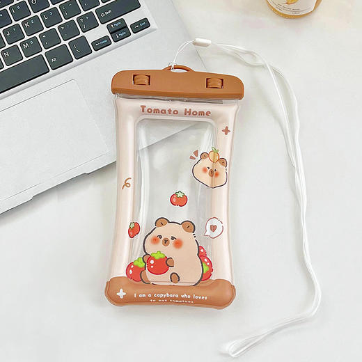 【防水神器！游泳潜水必备】软萌卡通，防水必备；屏幕触控，潜水无阻；多样尺寸，选你所需；透明材质，手机配戴，手握自如 商品图12