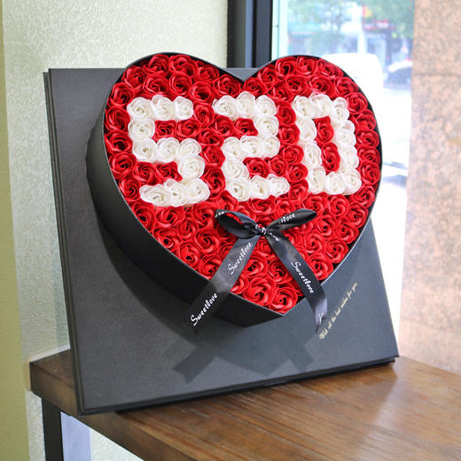 【礼盒装！不凋谢的玫瑰花】情人节520生日礼物送女朋友创意礼盒母亲节小礼品实用玫瑰香皂花，送给那个特别的她/他，一份创意礼盒表达你的爱意和心意。-ry 商品图3