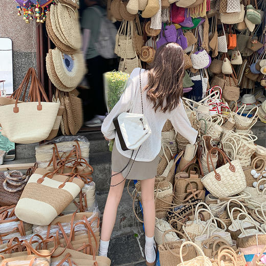 <曾小咸推荐>【假日系列】杏色半身裙+上衣 商品图4