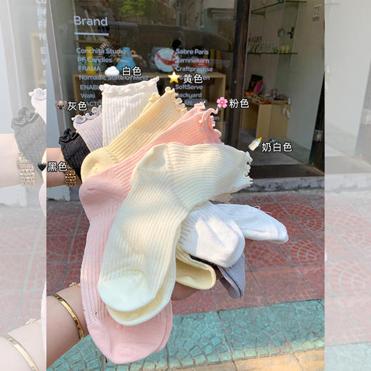 <曾小咸推荐>【少女日记】六色袜子 商品图0