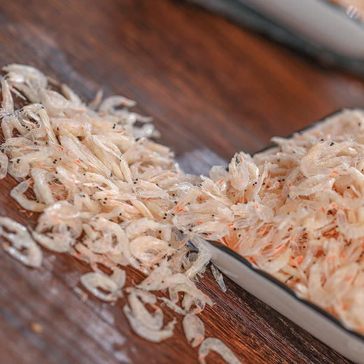 【鲜味十足！新鲜熟虾皮干500g】华盛淡干熟虾皮虾皮干货，海上加工及时锁鲜，一斤袋装温州水产干货QQ 商品图3