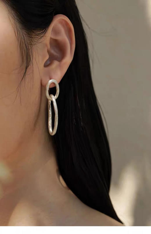 写意双环耳饰 商品图1