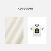 COCO ZONE"向日葵T"夏季撞色圆领短袖T恤简约修身显瘦百搭休闲上衣CC1B1151 商品缩略图2
