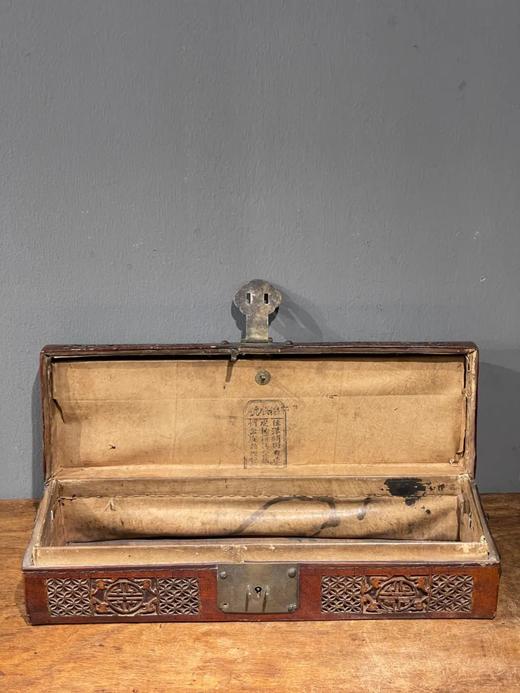 牛皮雕花长方收纳盒，顺丰包邮 商品图2