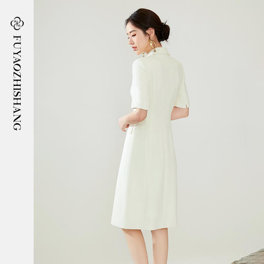 IWY/扶摇系列夏季高级感通勤新中式西装裙FYQ351 商品图4