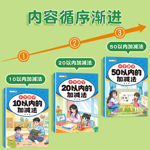 【斗半匠】10/20/50以内的加减法天天练十以内口算题每日一练 商品图0