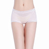 ASEK025-K024真丝内裤女士中腰桑蚕丝平角裤蕾丝性感日系无痕速干四角裤批发 商品缩略图2