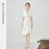 IWY/扶摇系列 夏季简约撞色领收腰西装裙FYQ352 商品缩略图3