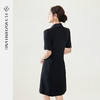 IWY/扶摇系列夏季短袖双排扣收腰西装裙FYQ352 商品缩略图4