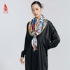 SAINTJOY/上久楷真丝方巾 双面印花真丝方巾  骑士之翼  FJS23066 商品缩略图5