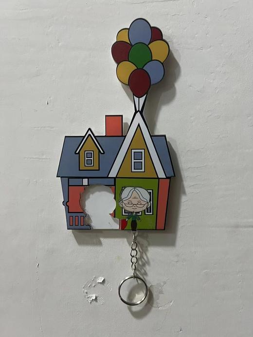 飞屋环游记钥匙扣创意墙贴冰箱贴情侣挂件网红卡通礼物 商品图7