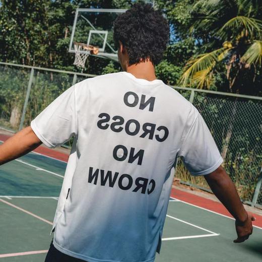 LUSHISI争冠主题短袖男圆领篮球训练法T恤美式运动跑步速干投篮服 商品图0