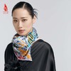 SAINTJOY/上久楷真丝方巾 双面印花真丝方巾  骑士之翼  FJS23066 商品缩略图1