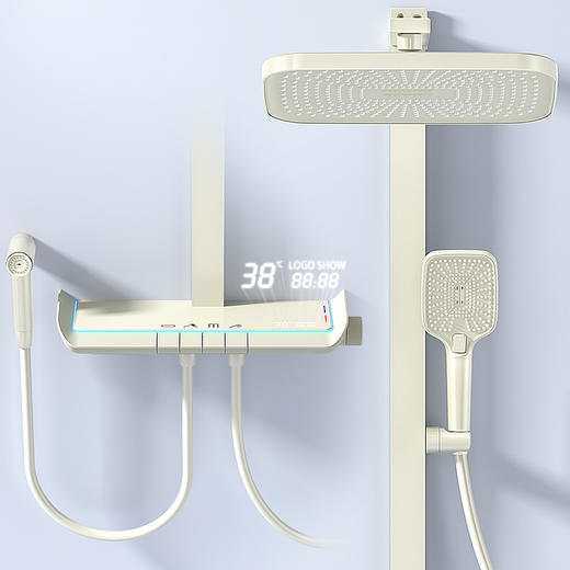 L703全铜迪奥置物奶白 商品图0