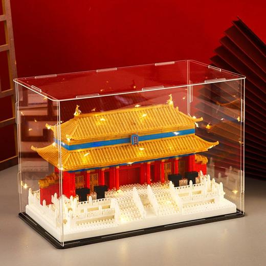 千年隼角楼兼容乐高积木榫卯结构建筑国潮成人高难度男孩拼装玩具 商品图5