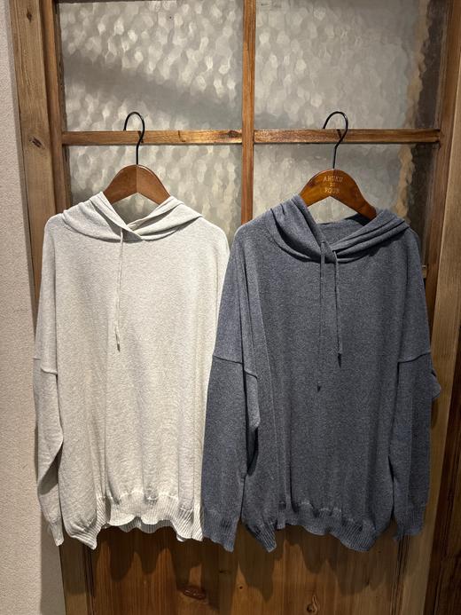 evam eva2色棉针织帽衫 商品图11