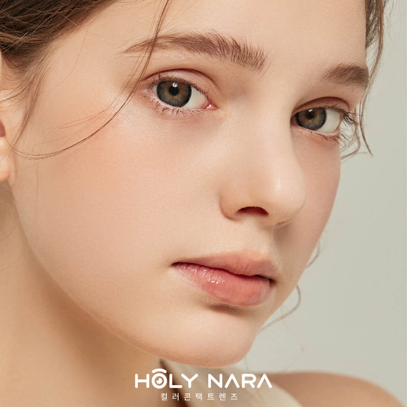 【日抛】Holy Nara 森林氧吧黑/灰 直径：14.1mm  含水量38%（日抛10片/盒 不同度数请拍两盒）