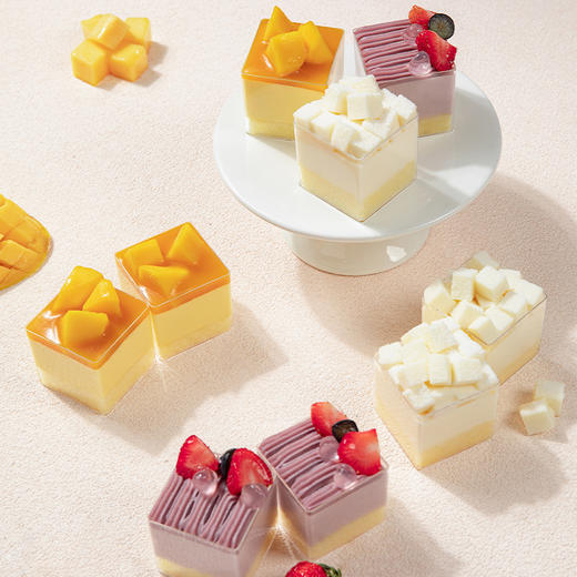 【欢乐派对】阳光鲜芒快乐加满，治愈紫芋泥幸运带上软萌椰奶顺利加成，缤纷9小格寓意欢乐派对，幸福圆满 （昆明+安宁） 商品图2