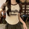 大码polo衫短袖T恤女2023夏胖mm减龄显瘦潮流甜美小众别致上衣i朗 商品缩略图13