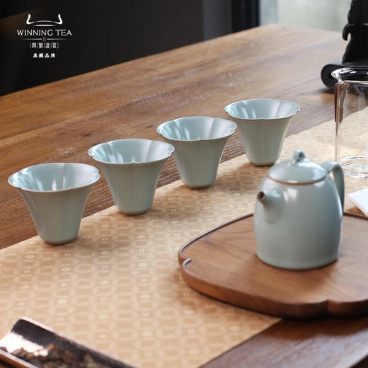 问鼎汝窑芳园乐事套组 飞瀑羁杯套组（缺货） 商品图0