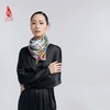 SAINTJOY/上久楷真丝方巾 双面印花真丝方巾  骑士之翼  FJS23066 商品缩略图4