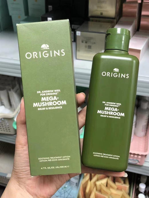 【痘痘克星 消除闭口】新版悦木之源origins灵芝焕能爽肤水菌菇水 消痘镇定200ml 商品图3