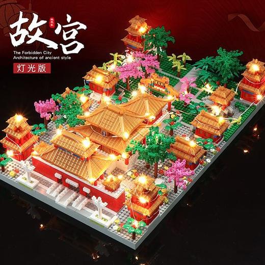 千年隼角楼兼容乐高积木榫卯结构建筑国潮成人高难度男孩拼装玩具 商品图7