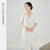 IWY/扶摇系列 夏季简约撞色领收腰西装裙FYQ352 商品缩略图0