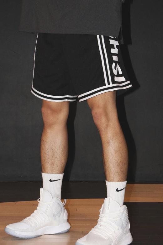 LUSHISI[logo系列]夏季新款美式街头四分短裤不过膝球裤宽松男女 商品图5