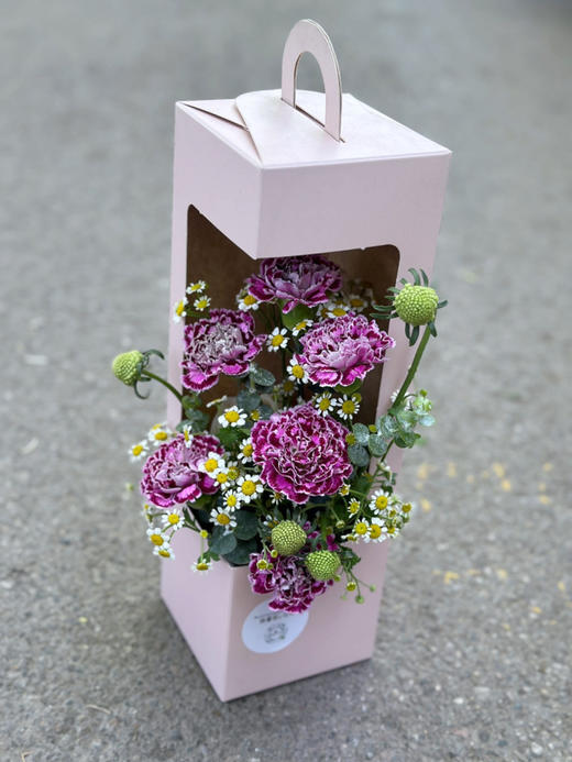 母亲节开窗立体手提盒 高高40厘米宽13厘米 商品图2